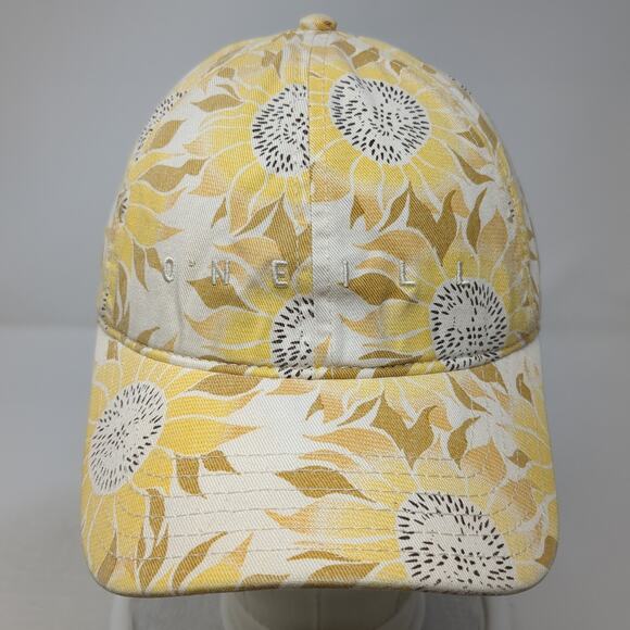 O'Neill Slideback Baseball Cap Multi One Size Adjustable Embroidered Floral - Picture 2 of 9